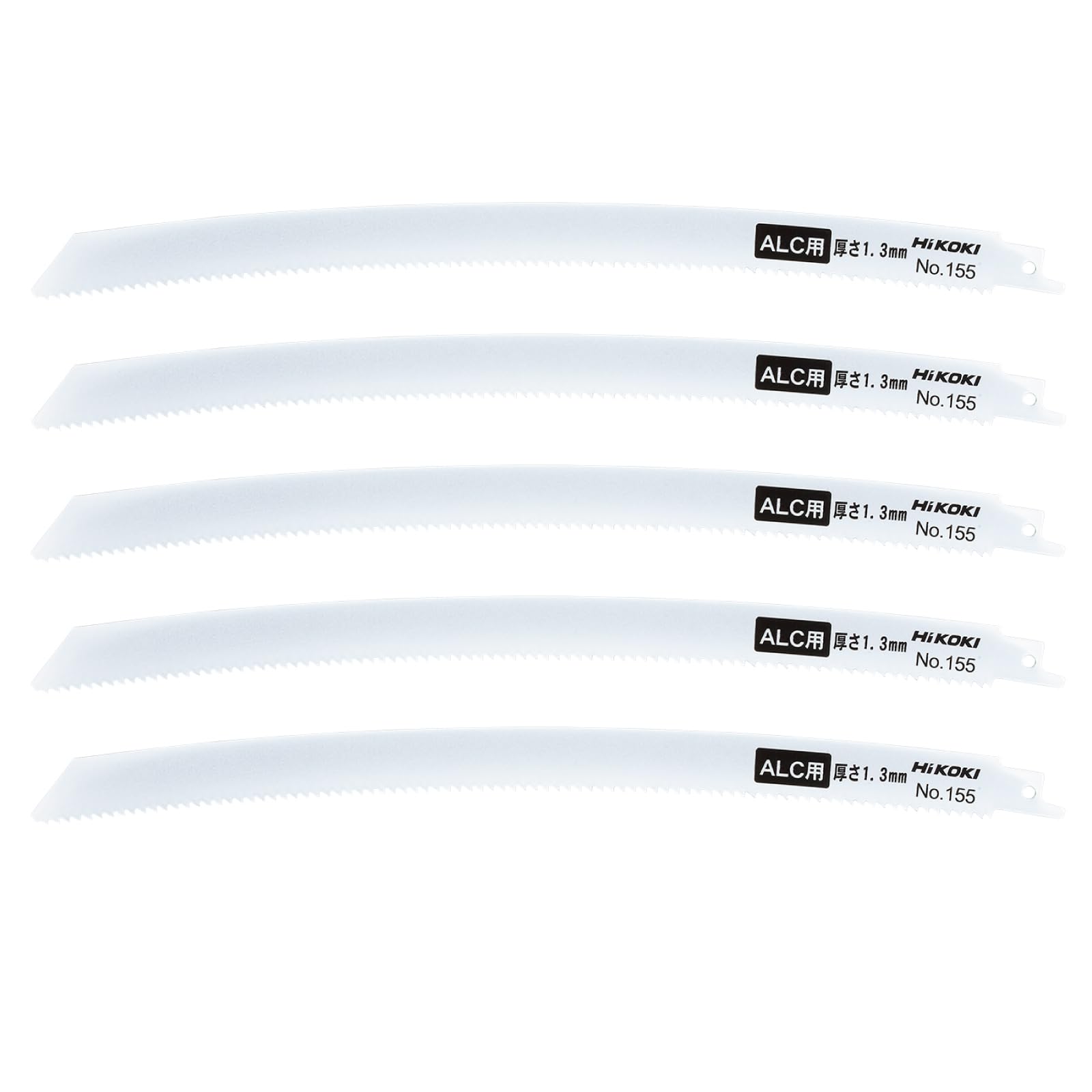 HiKOKI Curved Saber Saw Blade Reciprocating Saw Blade 155 Total Length 300mm 8 5 pieces for ALC No. threads/inch 0032-4270
HiKOKI Curved Saber Saw Blade Reciprocating Saw Blade 155 Total Length 300mm 8 5 pieces for ALC No. threads/inch 0032-4270
