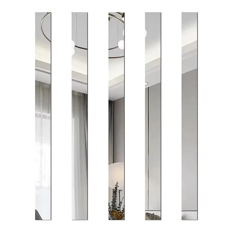 6Pcs 1m Mirror Decor Stickers Self-adhesive Acrylic Art Wall Tile Ceiling Edge 3D Strip Decoration TV Background Wall Sticker (Silver,1mx2cm) срібний
6Pcs 1m Mirror Decor Stickers Self-adhesive Acrylic Art Wall Tile Ceiling Edge 3D Strip Decoration TV Background Wall Sticker (Silver,1mx2cm) срібний
