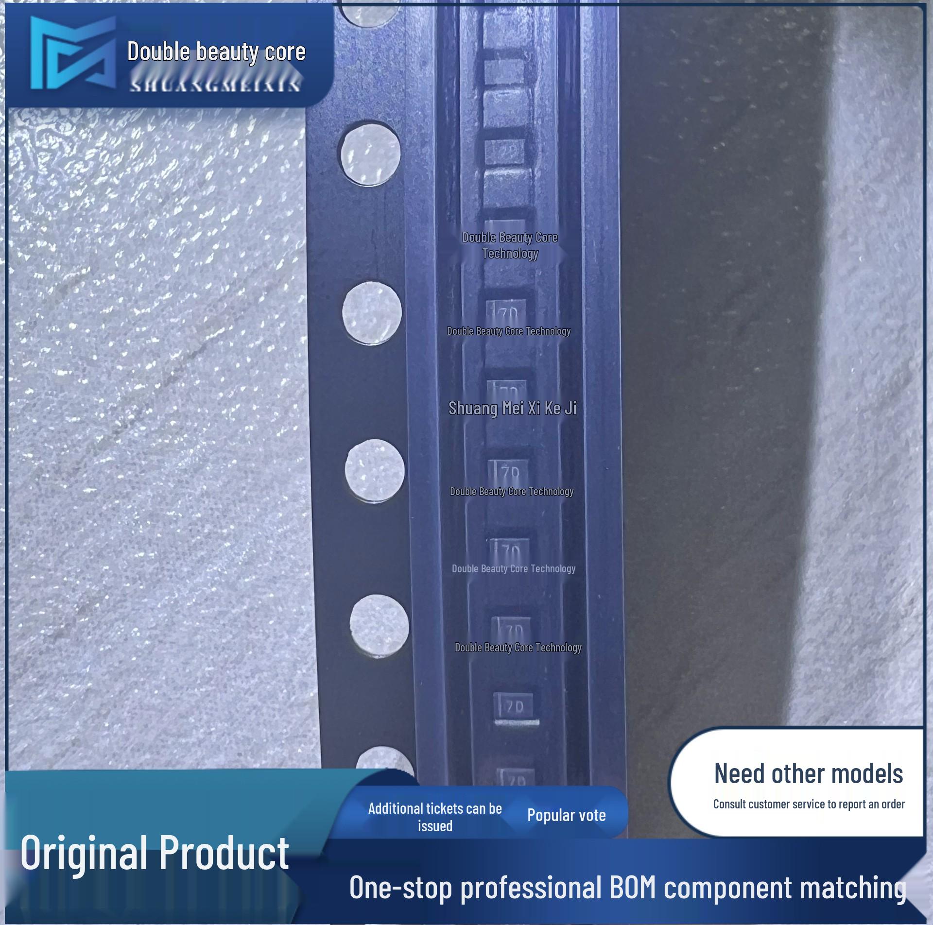 New Original ESD5301N-2/TR DFN1006 5F Bi-Directional Low Capacitance ESD Anti-Static Diode
New Original ESD5301N-2/TR DFN1006 5F Bi-Directional Low Capacitance ESD Anti-Static Diode
