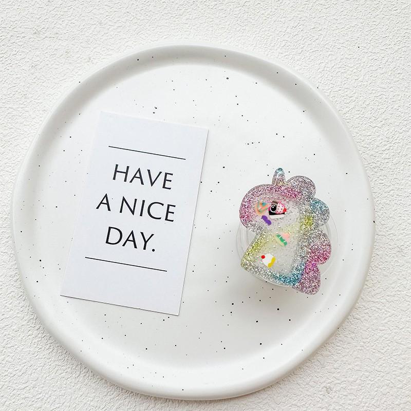 Sparkling Unicorn Sequins Dinosaur Cute Ins Phone Airbag Holder Adhesive Type Retractable Watching Binge Desktop
Sparkling Unicorn Sequins Dinosaur Cute Ins Phone Airbag Holder Adhesive Type Retractable Watching Binge Desktop