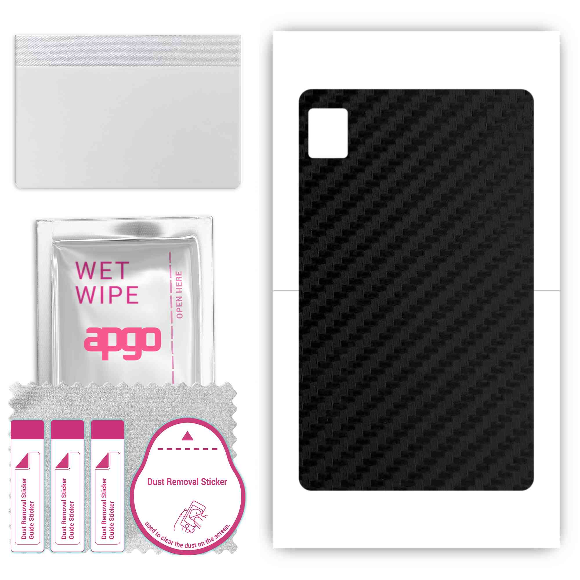 apgo Protective Skin Sticker for the back compatible with Realme Pad Mini, Wrap Film, Foil, Vinyl - Pattern Carbon Black
apgo Protective Skin Sticker for the back compatible with Realme Pad Mini, Wrap Film, Foil, Vinyl - Pattern Carbon Black
