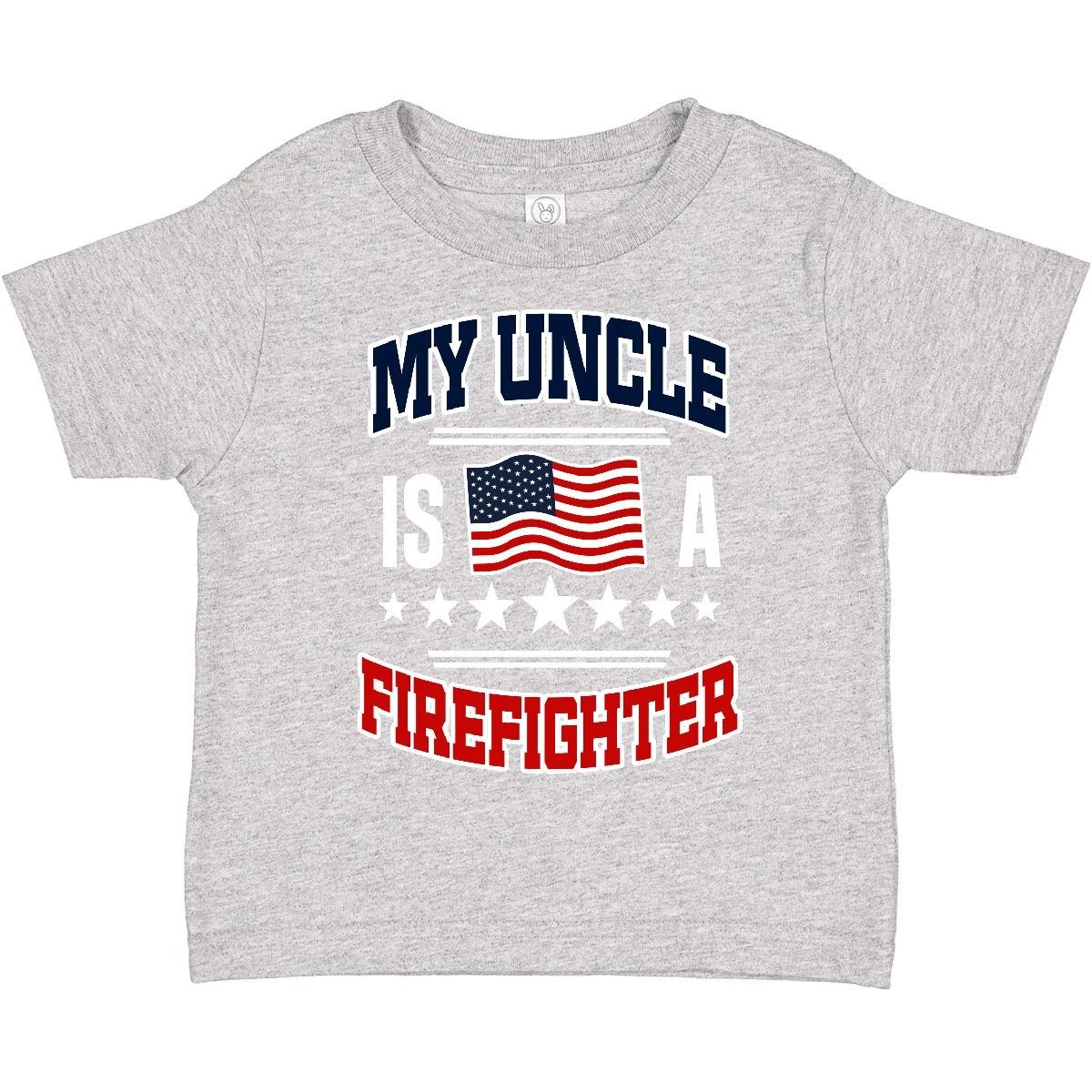 Inktastic My Uncle Is A Firefighter Nephew Toddler kids boys T-Shirt Boys Girls Childs Kid 160
Inktastic My Uncle Is A Firefighter Nephew Toddler kids boys T-Shirt Boys Girls Childs Kid 160