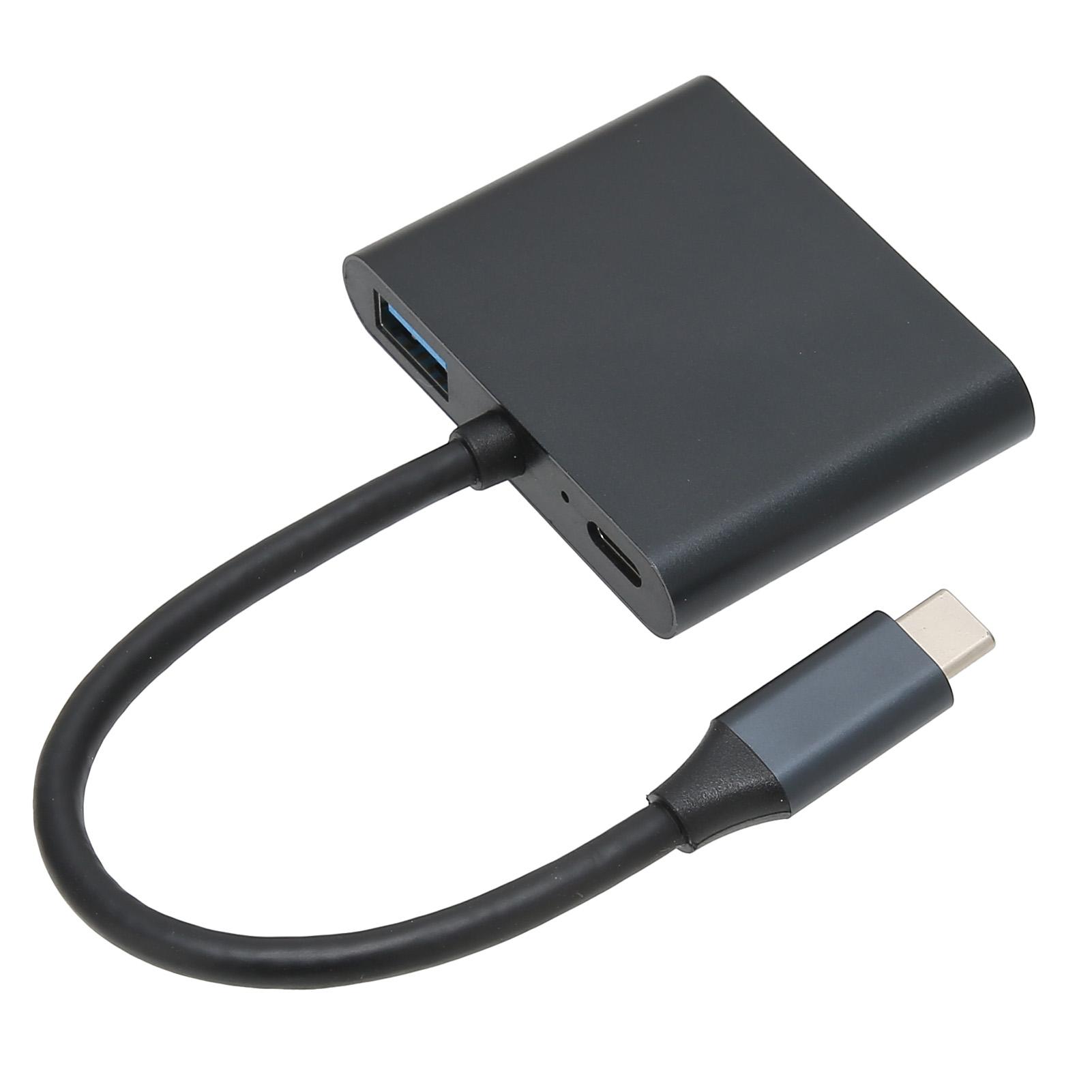 Адаптер-конвертер TypeC в Dual HD Multimedia Interface PD+USB3.0 для ТВ-проектора
Адаптер-конвертер TypeC в Dual HD Multimedia Interface PD+USB3.0 для ТВ-проектора