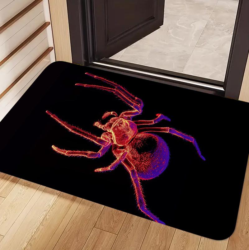 Realistic Spider Web Area Rug Creepy Gothic Halloween Spooky Decorative Entryway Door Mat for Hallway Non Slip Soft 40x60cm
Realistic Spider Web Area Rug Creepy Gothic Halloween Spooky Decorative Entryway Door Mat for Hallway Non Slip Soft 40x60cm