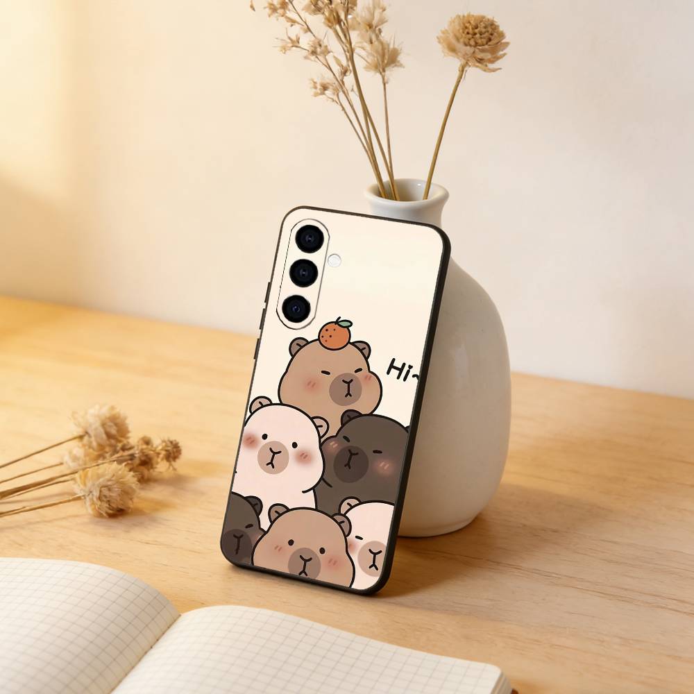 Cool Capybara Phone Case For Samsung Galaxy A73,A72,A71,A70,A53,A52,A51,Soft Silicone Black Cover Samsung a52
Cool Capybara Phone Case For Samsung Galaxy A73,A72,A71,A70,A53,A52,A51,Soft Silicone Black Cover Samsung a52