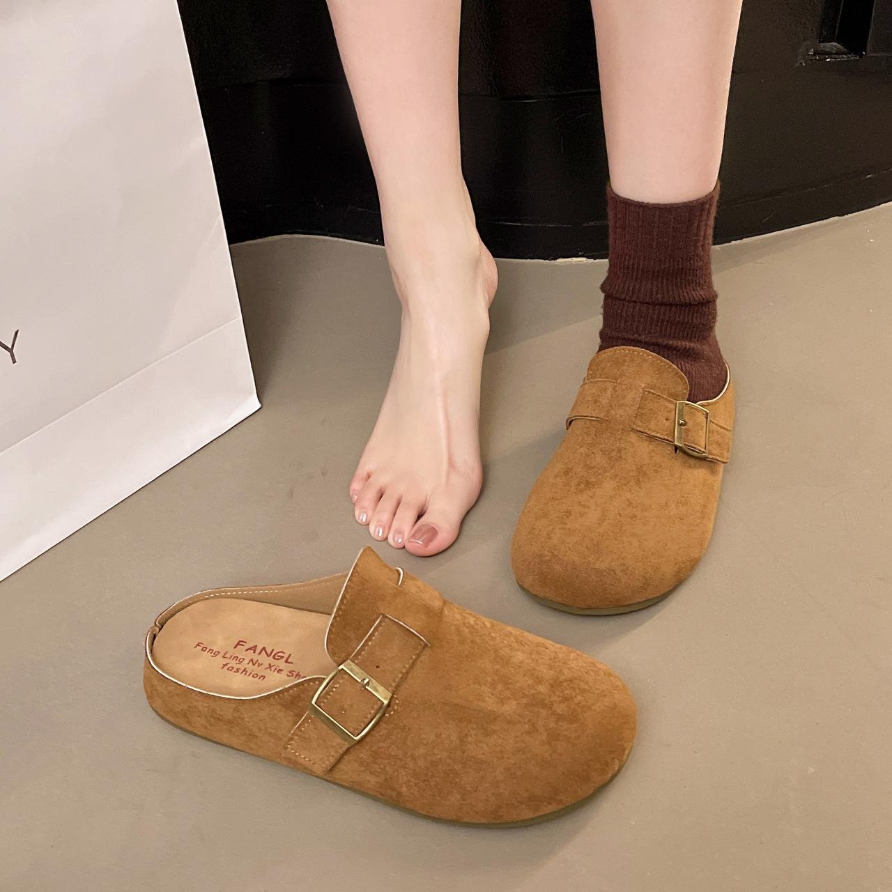 Thick-soled heightening Birkenstocks for women s 2025 new spring and autumn baotou and half slippers for women to wear a pedal of Birkenstocks 35 верблюд
Thick-soled heightening Birkenstocks for women s 2025 new spring and autumn baotou and half slippers for women to wear a pedal of Birkenstocks 35 верблюд