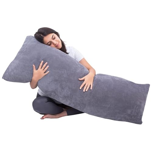 MIDDLE ONE Body Pillow, Large Size, Unisex, Soft and Fluffy, Life-Size Body Pillow for Side Sleepers, Comfortable Long Cushion, Gift, Includes Washabl
MIDDLE ONE Body Pillow, Large Size, Unisex, Soft and Fluffy, Life-Size Body Pillow for Side Sleepers, Comfortable Long Cushion, Gift, Includes Washabl