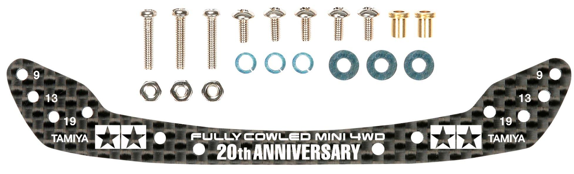 Tamiya Mini 4WD Special Product HG Carbon Front Stay Full Cowl Mini 4WD 20th Anniversary 95253 (1.5mm)
Tamiya Mini 4WD Special Product HG Carbon Front Stay Full Cowl Mini 4WD 20th Anniversary 95253 (1.5mm)