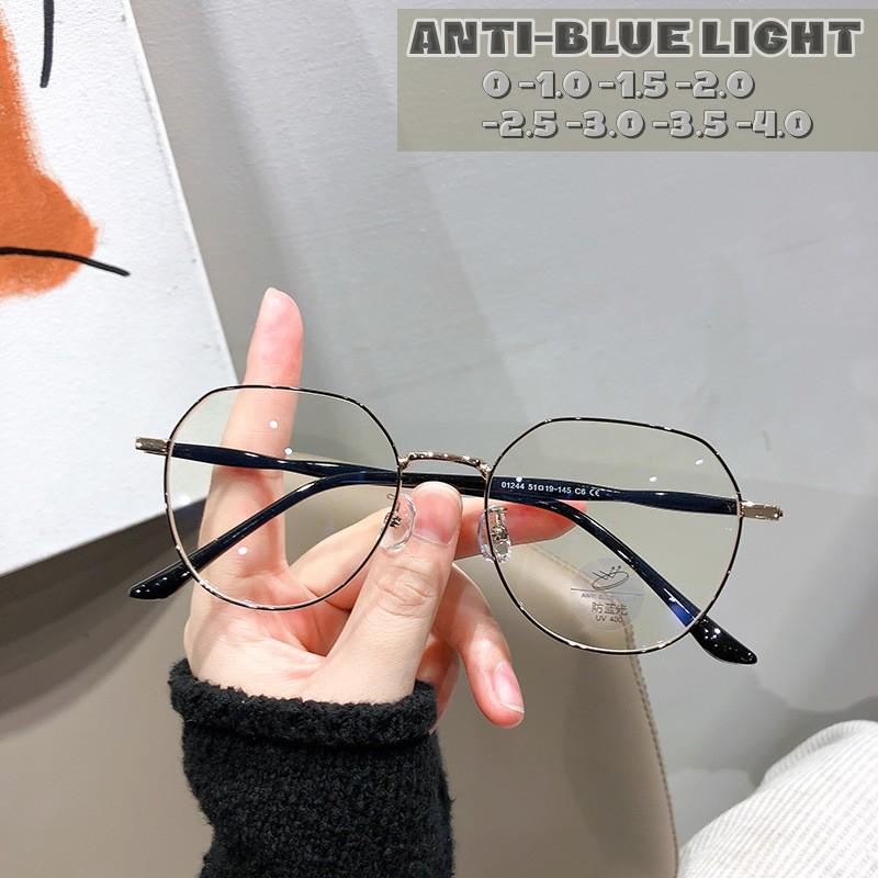 Retro Anti-blue Light Short-sighted Eyeglasses New Trendy Myopia Glasses Luxury Men Women Clear Lens Eyewear Diopter 0 To -4.0
Retro Anti-blue Light Short-sighted Eyeglasses New Trendy Myopia Glasses Luxury Men Women Clear Lens Eyewear Diopter 0 To -4.0
