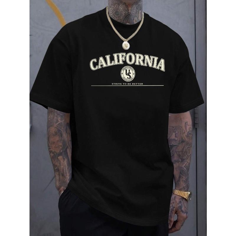 European sizes Men S New Fashionable Individual California Letter Print Casual Short Sleeve Summer Cool, Fashionable 4XL чорний
European sizes Men S New Fashionable Individual California Letter Print Casual Short Sleeve Summer Cool, Fashionable 4XL чорний