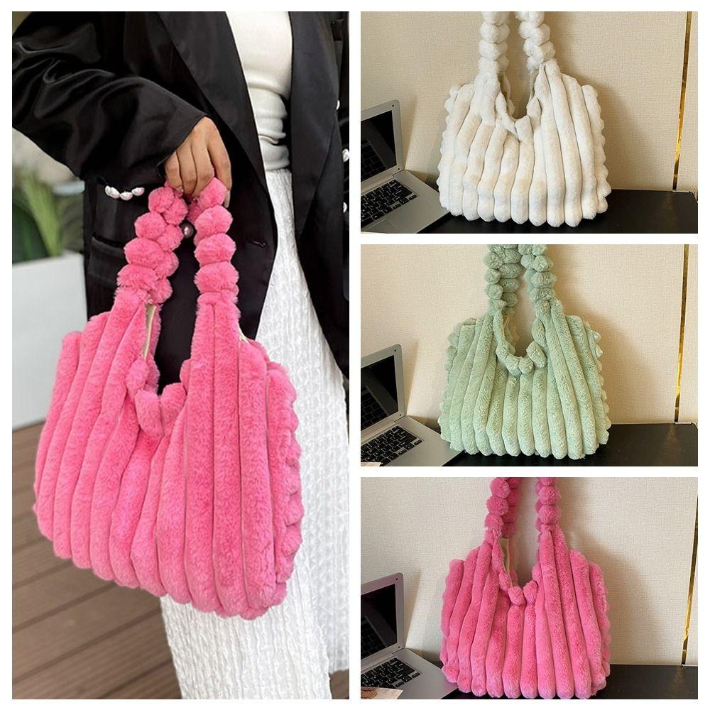 Large Capacity Plush Handbag Korean Style Plush Shoulder Bag Cute Plush Tote Bag Travel белый
Large Capacity Plush Handbag Korean Style Plush Shoulder Bag Cute Plush Tote Bag Travel белый