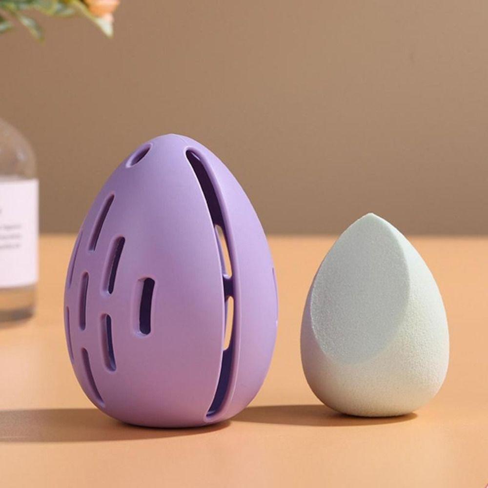 Moisture-Proof Makeup Sponge Holder Silicone Storage Box Egg Stand Cosmetic Puff Case Women чорний
Moisture-Proof Makeup Sponge Holder Silicone Storage Box Egg Stand Cosmetic Puff Case Women чорний