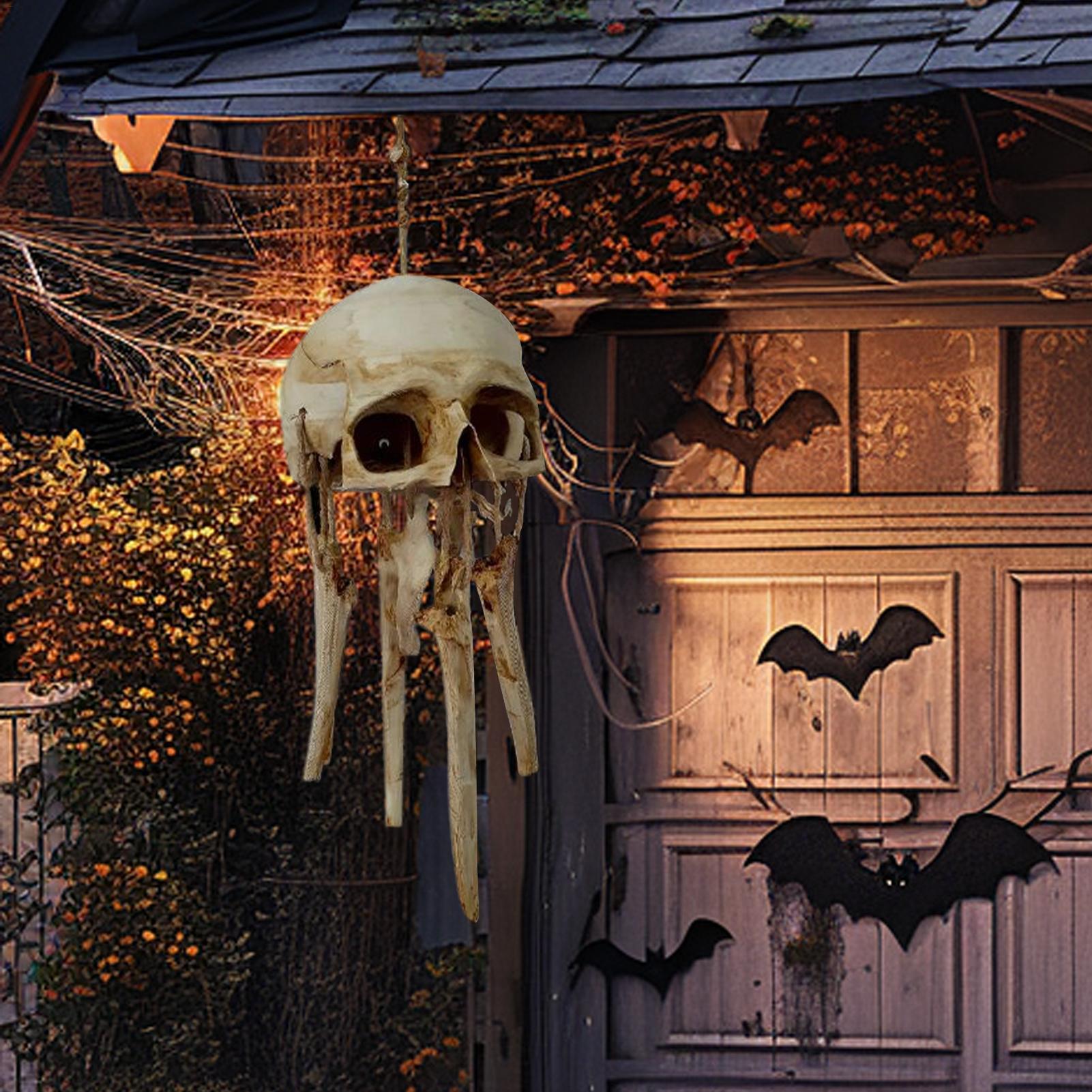 3D Printed Skull Spooky Wind Chimes Vintage Outdoor Garden Ornaments for Backyard Patio Lawn Shrine Porch Balcony
3D Printed Skull Spooky Wind Chimes Vintage Outdoor Garden Ornaments for Backyard Patio Lawn Shrine Porch Balcony