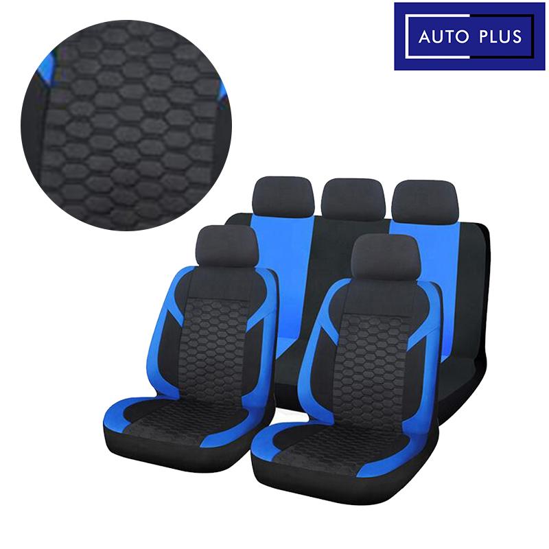 AUTOPLUS синее универсальное сиденье, автомобильный чехол, черная ромбовидная ткань, решетка, автомобильные аксессуары, интерьер, подходящий для большинства автомобилей, внедорожников, фургонов
AUTOPLUS синее универсальное сиденье, автомобильный чехол, черная ромбовидная ткань, решетка, автомобильные аксессуары, интерьер, подходящий для большинства автомобилей, внедорожников, фургонов
