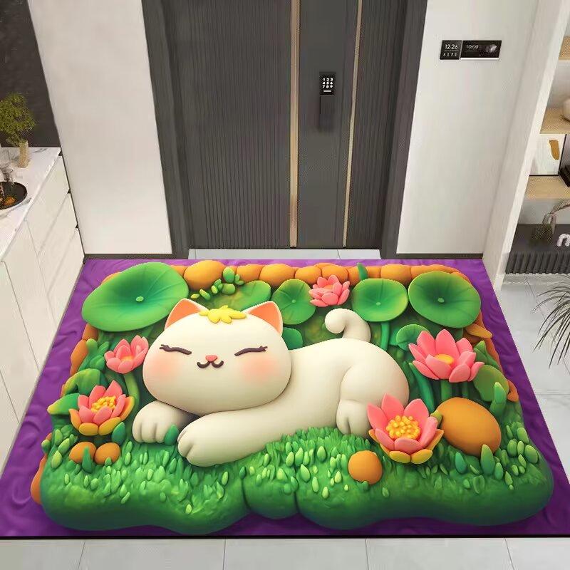 3D Мультяшный Милый Кот Ковер Коврик для Гостиной Детской Спальни Коврик для Дивана Придверный Коврик Напольный Ковер Домашний Декор Противоскользящий Мягкий Коврик Подарок 60*90cm
3D Мультяшный Милый Кот Ковер Коврик для Гостиной Детской Спальни Коврик для Дивана Придверный Коврик Напольный Ковер Домашний Декор Противоскользящий Мягкий Коврик Подарок 60*90cm