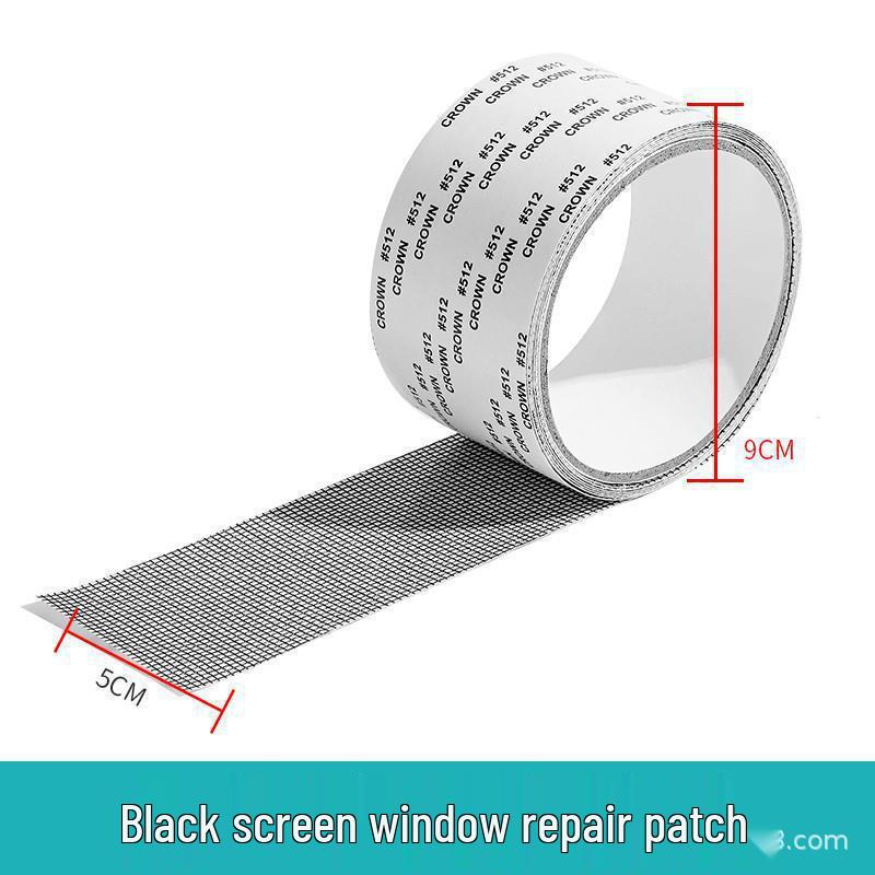 Self-Adhesive Insect Screen Repair Patch for Large Tears 5cm x 2m (1 roll) чорний
Self-Adhesive Insect Screen Repair Patch for Large Tears 5cm x 2m (1 roll) чорний