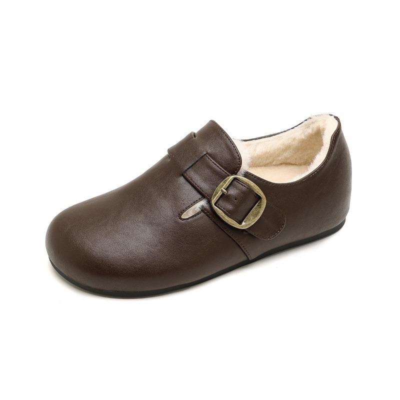 Fashion Brand Winter Fur Shoes Women Loafers Warm Plush Flat Non-slip Ladies Cotton Shoes Brown Black Plus Size 42 42 коричневий
Fashion Brand Winter Fur Shoes Women Loafers Warm Plush Flat Non-slip Ladies Cotton Shoes Brown Black Plus Size 42 42 коричневий