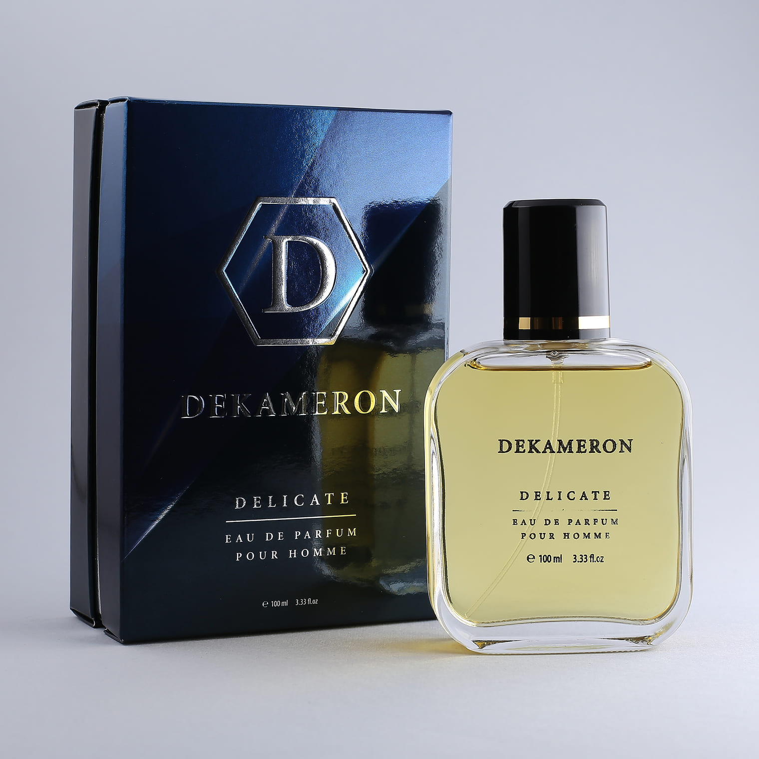 Парфумована вода DELICATE, 3.33 fl.oz 100 мл. в подарунковий футляр для чоловіків Декамерон 100 ml
Парфумована вода DELICATE, 3.33 fl.oz 100 мл. в подарунковий футляр для чоловіків Декамерон 100 ml
