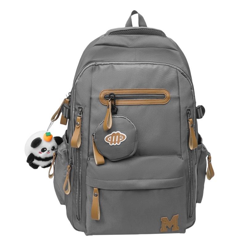 Men s Backpack Women s Large Capacity Travel Backpack Junior High School Students Computer Bag with Coin Purse сірий
Men s Backpack Women s Large Capacity Travel Backpack Junior High School Students Computer Bag with Coin Purse сірий