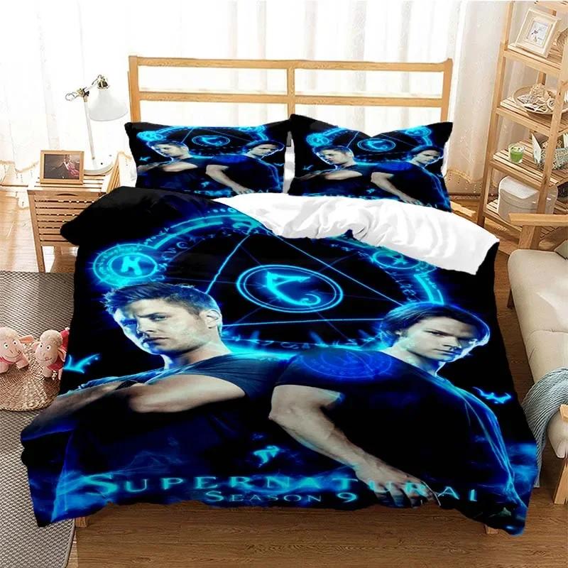 Supernatural 3D Printed Duvet Cover Set Twin Full Queen King Size Bedding Set Bed Linens Bedclothes Comforter Bedding Sets 70x133cm
Supernatural 3D Printed Duvet Cover Set Twin Full Queen King Size Bedding Set Bed Linens Bedclothes Comforter Bedding Sets 70x133cm