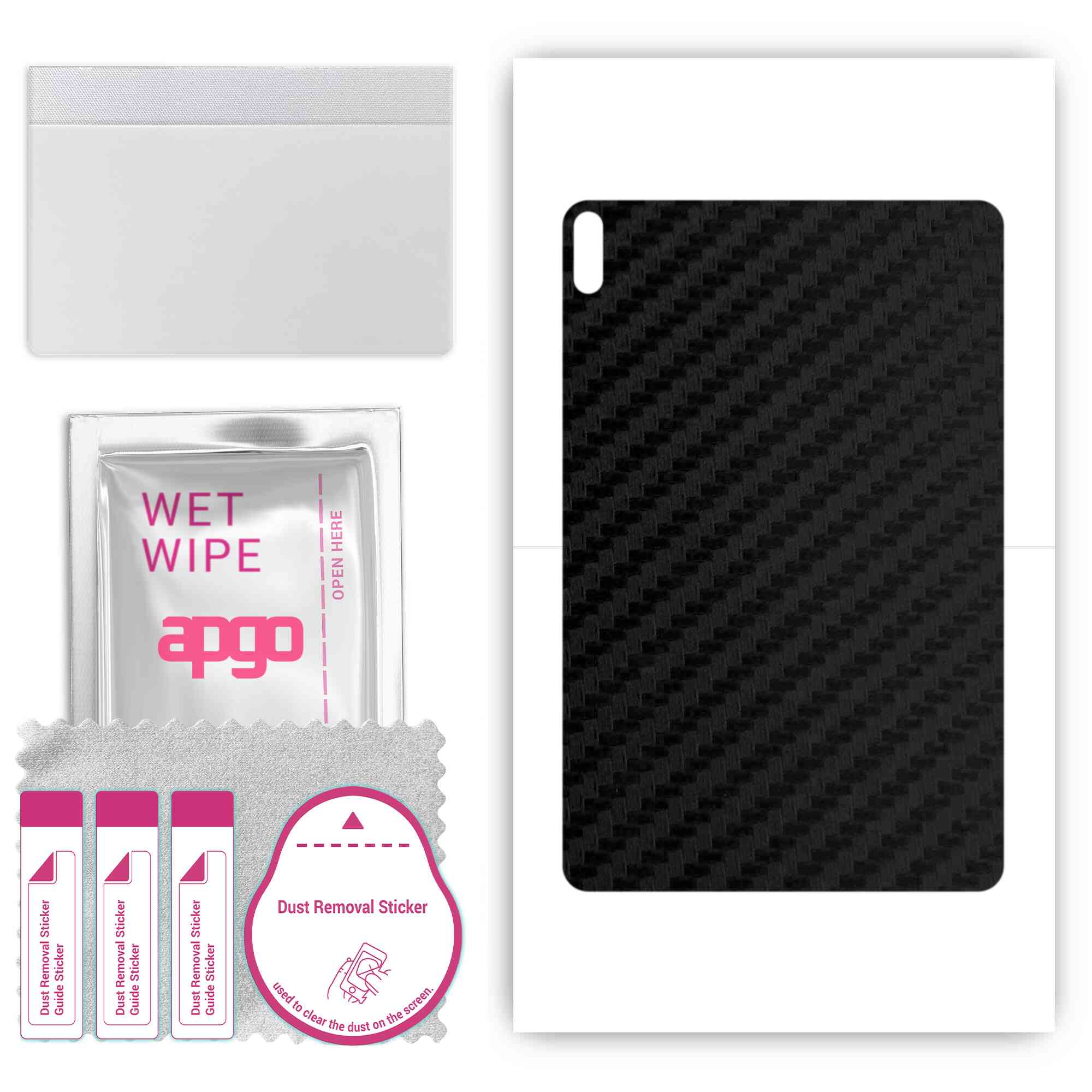 apgo Protective Skin Sticker for the back compatible with Huawei MatePad Pro 10.8, Wrap Film, Foil, Vinyl - Pattern Carbon Black
apgo Protective Skin Sticker for the back compatible with Huawei MatePad Pro 10.8, Wrap Film, Foil, Vinyl - Pattern Carbon Black