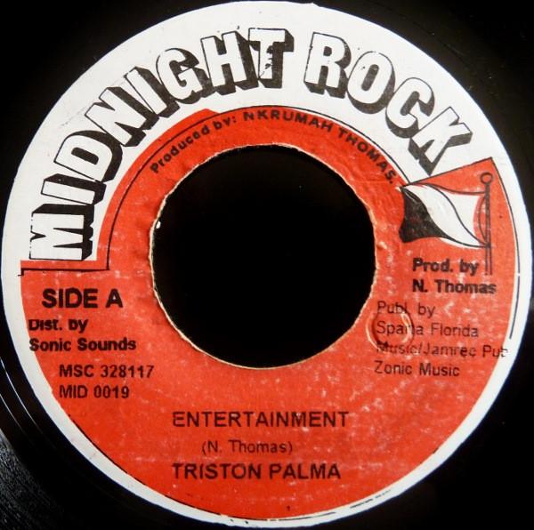7inch Record TRISTAN PALMER - Entertainment MID0019 MIDNIGHT ROCK Jamaica Reggae, Ska & Dub Used
7inch Record TRISTAN PALMER - Entertainment MID0019 MIDNIGHT ROCK Jamaica Reggae, Ska & Dub Used