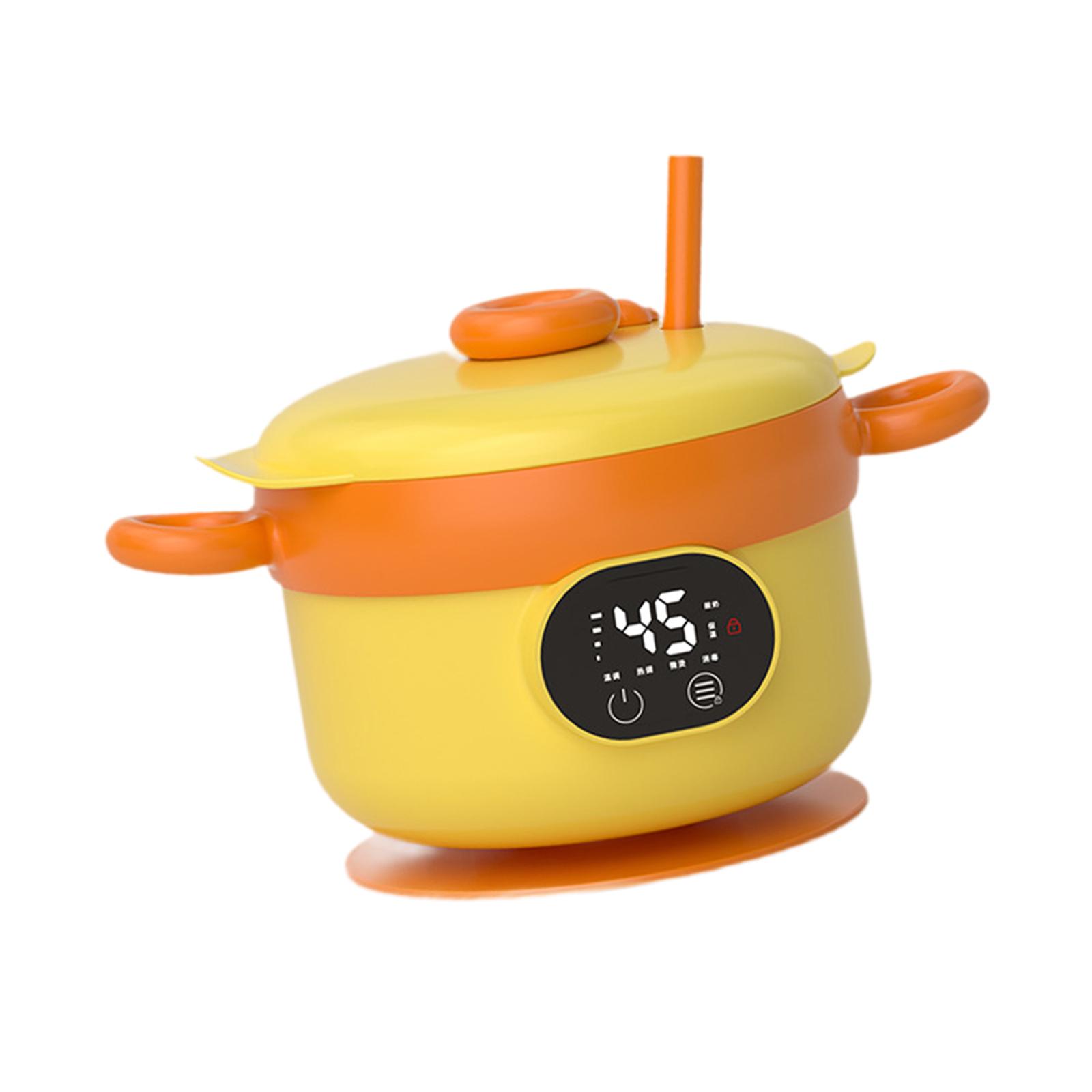Insulated Suction Bowl USB Charging Smart Food Warmer Durable Stainless Steel Feeding Bowl for Babies жовтий
Insulated Suction Bowl USB Charging Smart Food Warmer Durable Stainless Steel Feeding Bowl for Babies жовтий