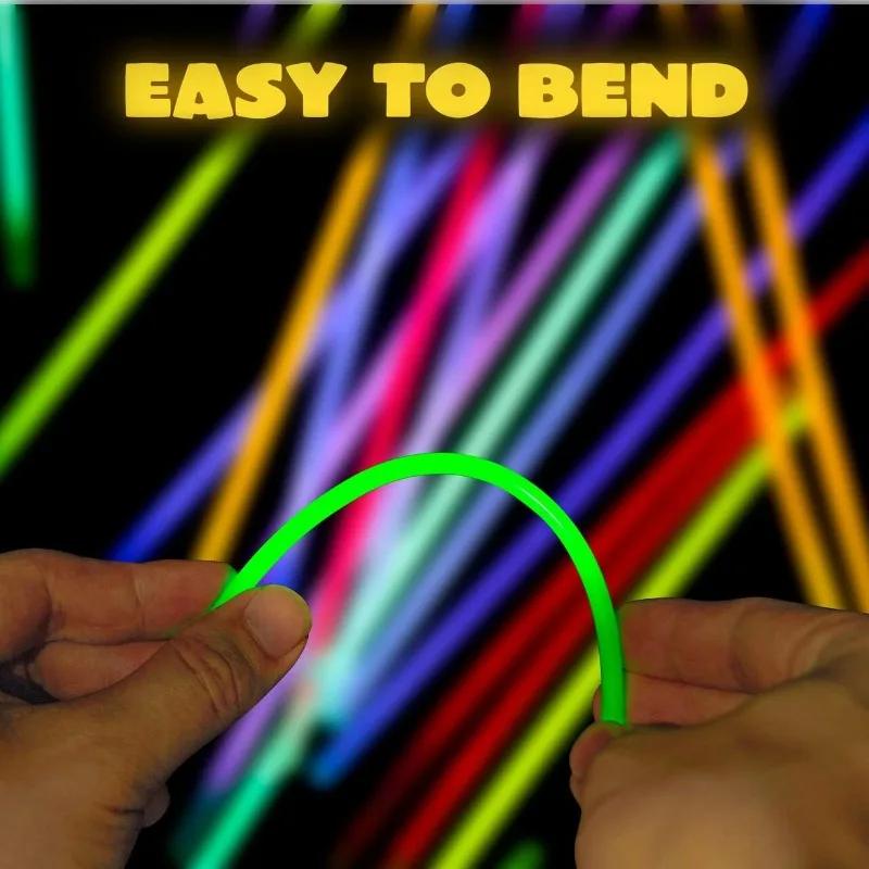 100/5Pcs Luminous Glow Sticks Glow In The Dark Fluorescence Sticks With Connectors Kids Gifts Toys Wedding Party Favors Supplies 5PCS
100/5Pcs Luminous Glow Sticks Glow In The Dark Fluorescence Sticks With Connectors Kids Gifts Toys Wedding Party Favors Supplies 5PCS