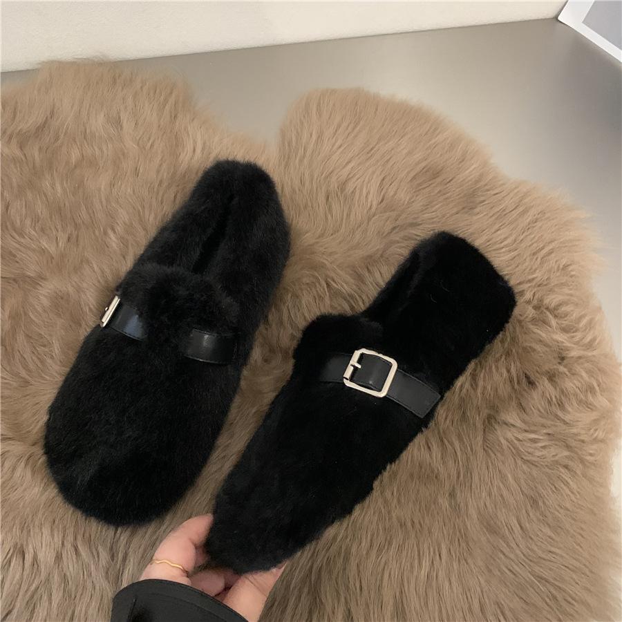 Flat bottomed cotton shoes for women in winter 2026 new style for outerwear with plush insulation for women 40 чорний
Flat bottomed cotton shoes for women in winter 2026 new style for outerwear with plush insulation for women 40 чорний