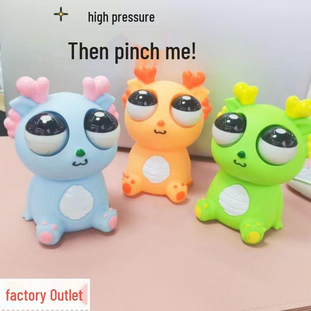 Year of the Dragon Eye Pop-Out Decompression Squeeze Toy - Creative Dinosaur Stress Relief Gadget Other
Year of the Dragon Eye Pop-Out Decompression Squeeze Toy - Creative Dinosaur Stress Relief Gadget Other
