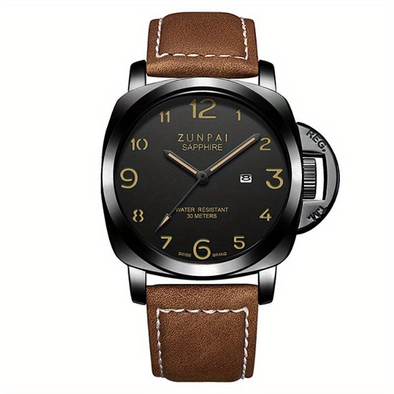 Роскошные мужские часы с календарем, мужские военные светящиеся часы, мужские модные повседневные кожаные кварцевые часы, мужские спортивные водонепроницаемые наручные часы
Роскошные мужские часы с календарем, мужские военные светящиеся часы, мужские модные повседневные кожаные кварцевые часы, мужские спортивные водонепроницаемые наручные часы