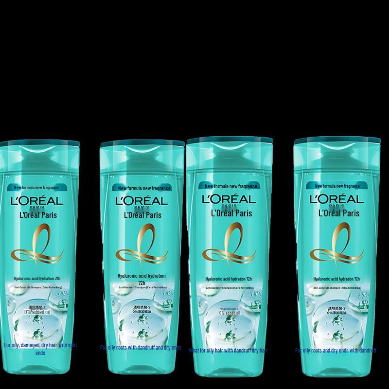 L Oreal Hyaluronic Acid Anti-Dandruff Hydrating Shampoo 400ml*4
L Oreal Hyaluronic Acid Anti-Dandruff Hydrating Shampoo 400ml*4