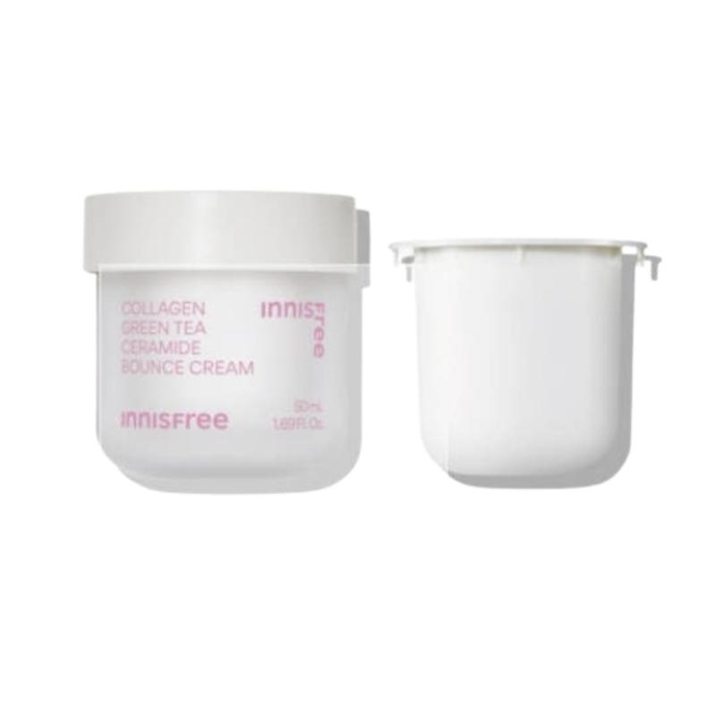 Innisfree Collagen Green Tea Ceramide Cream Set | 50ml Jar + 50ml Refill | Firming & Moisture Barrier Care 50ml + 50ml Refill
Innisfree Collagen Green Tea Ceramide Cream Set | 50ml Jar + 50ml Refill | Firming & Moisture Barrier Care 50ml + 50ml Refill