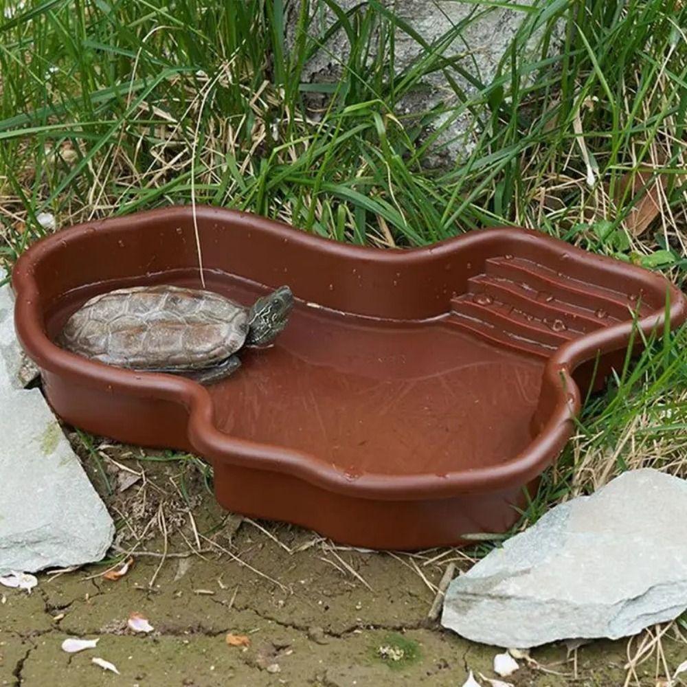 Anti-slip Reptile Water Bowl Portable Tortoise Water Dish Turtle Feeding Dish Hamster Without Hose
Anti-slip Reptile Water Bowl Portable Tortoise Water Dish Turtle Feeding Dish Hamster Without Hose