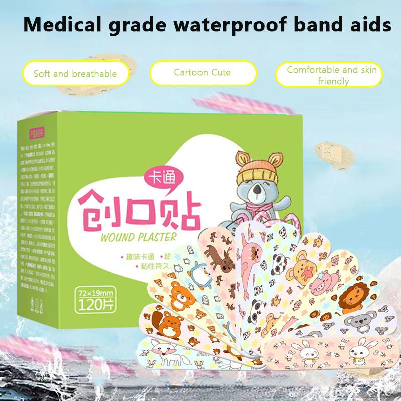 120Pcs Cartoon Wound Plaster Waterproof For Kids First Aid Baby Bandages Children Cute Patches Kawaii Bandaids Band Aid
120Pcs Cartoon Wound Plaster Waterproof For Kids First Aid Baby Bandages Children Cute Patches Kawaii Bandaids Band Aid