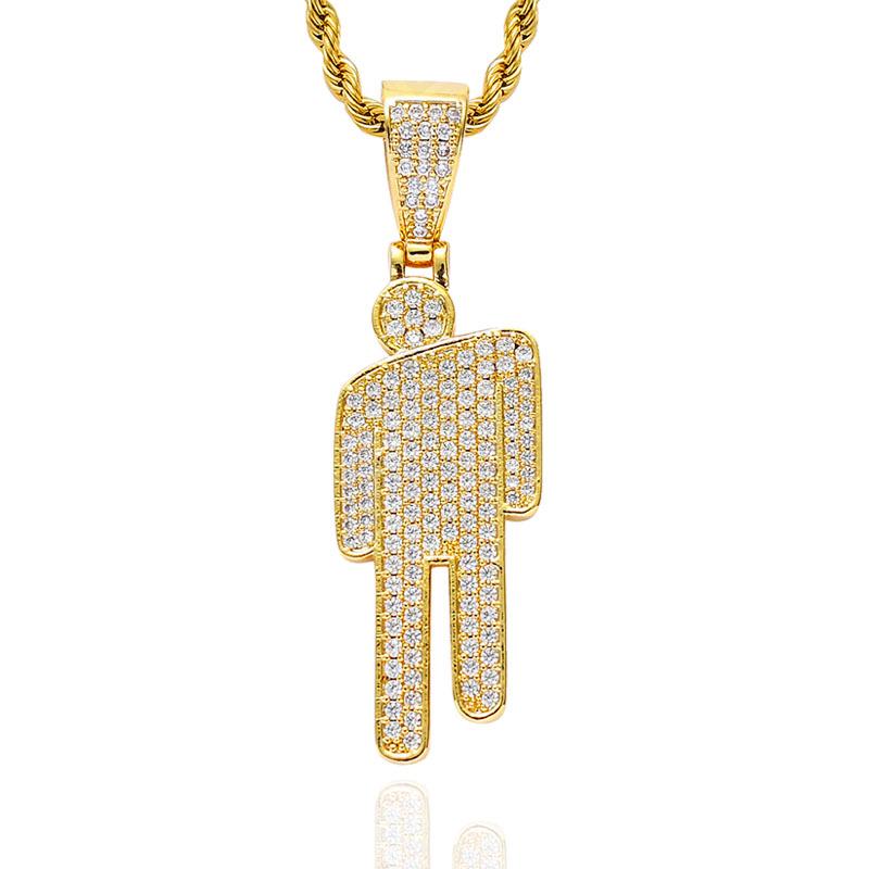 HJJ Хип-хоп цирконовый кулон: Модное ожерелье «Кривая голова» для мужчин и женщин
HJJ Хип-хоп цирконовый кулон: Модное ожерелье «Кривая голова» для мужчин и женщин
