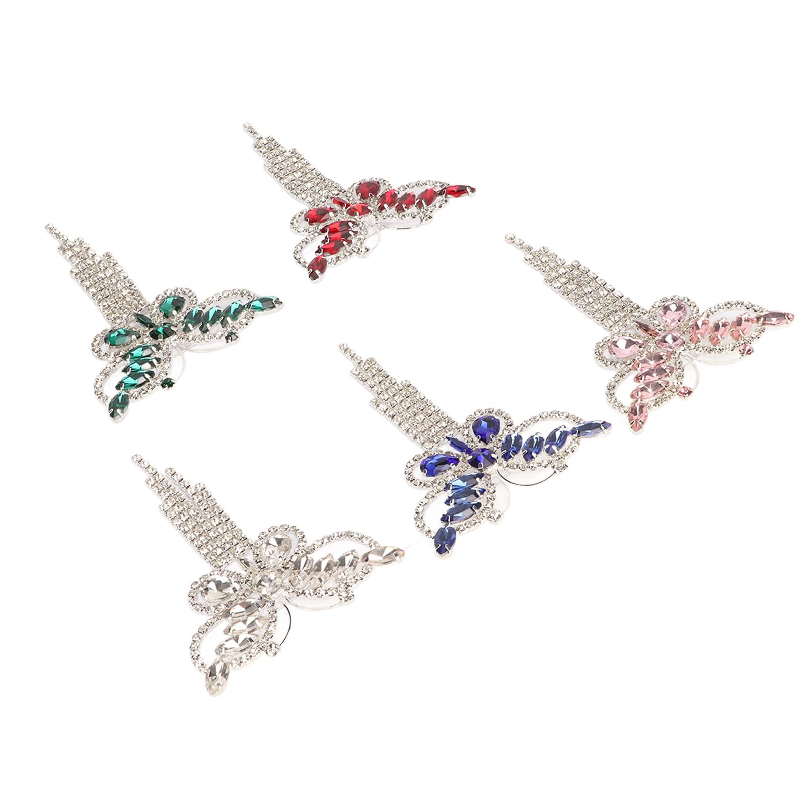 5Pcs Rhinestone Brooch Pin Assorted Colors Elegant Style Eye Catching Crystal Brooch for Party Wedding Christmas
5Pcs Rhinestone Brooch Pin Assorted Colors Elegant Style Eye Catching Crystal Brooch for Party Wedding Christmas