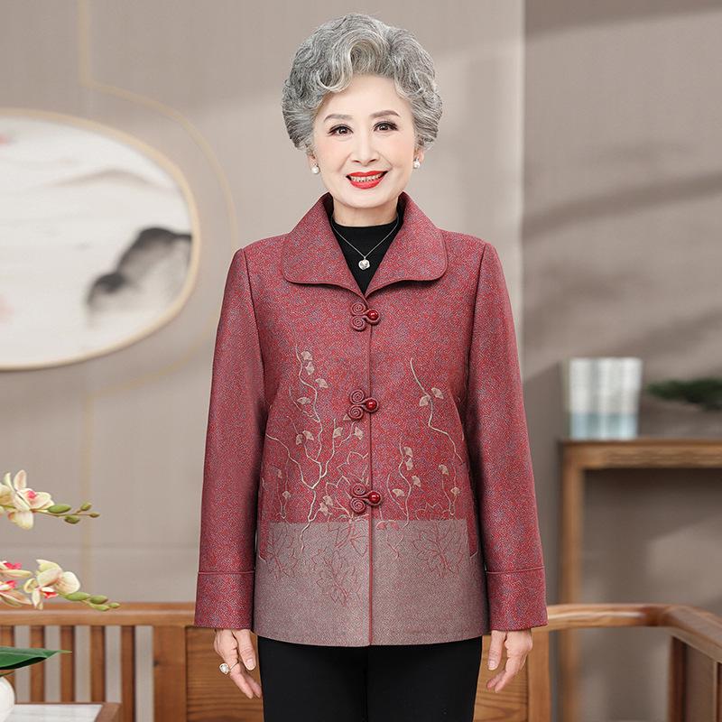 Floral Spring & Autumn Jacket for 70-Year-Old Women XL -- Recommended for 90-105 jin красный
Floral Spring & Autumn Jacket for 70-Year-Old Women XL -- Recommended for 90-105 jin красный