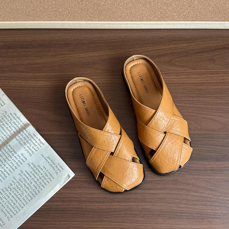 Сумка с плоским дном, полутапочки с открытой пяткой, женские летние, для улицы, с юбкой, 2025, ретро, плетеный дизайн, чувство стиля, на одном ремешке, римские тапочки 40 оранжевый
Сумка с плоским дном, полутапочки с открытой пяткой, женские летние, для улицы, с юбкой, 2025, ретро, плетеный дизайн, чувство стиля, на одном ремешке, римские тапочки 40 оранжевый