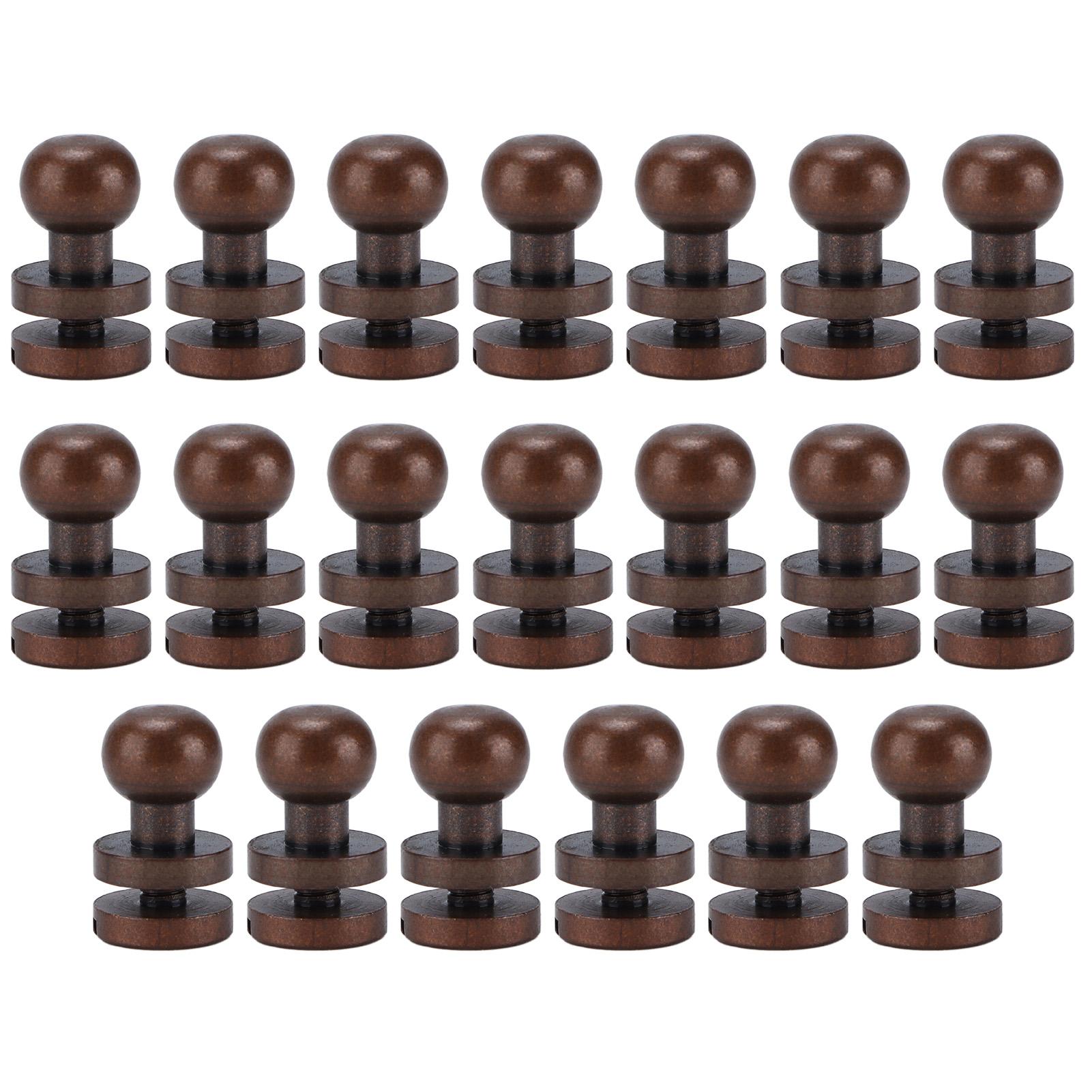 Monk Rivets Red Bronze Round Head Stud Screws Nails Luggage Jewelry Hardware Accessories7x6mm
Monk Rivets Red Bronze Round Head Stud Screws Nails Luggage Jewelry Hardware Accessories7x6mm