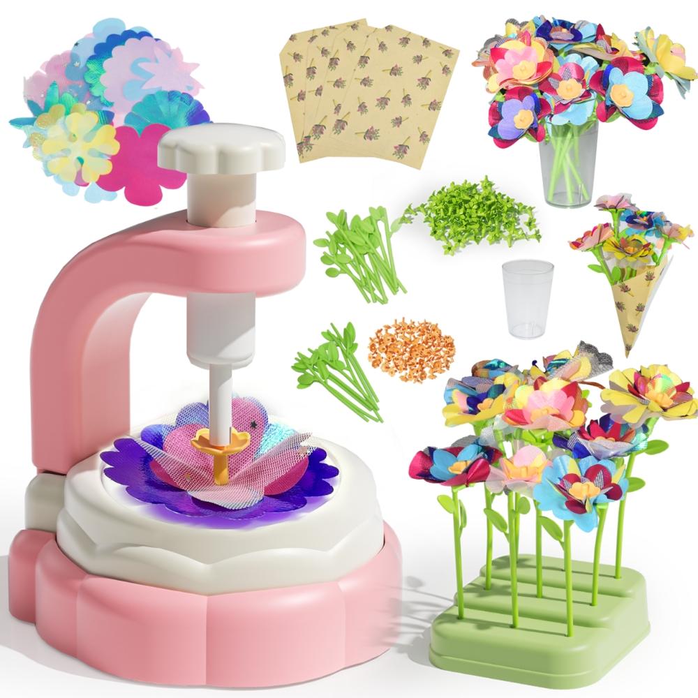Kids Girls DIY Bouquet Making Machine Set - Handmade Colorful Flower Arrangement Toy New Design Children s Gift
Kids Girls DIY Bouquet Making Machine Set - Handmade Colorful Flower Arrangement Toy New Design Children s Gift