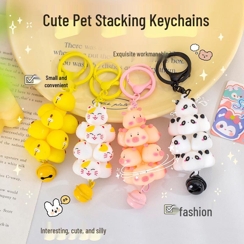 Creative Cartoon Piggy Stacking Keychain – Cute, Small, and Exquisite Pendant for Couples or Bags
Creative Cartoon Piggy Stacking Keychain – Cute, Small, and Exquisite Pendant for Couples or Bags