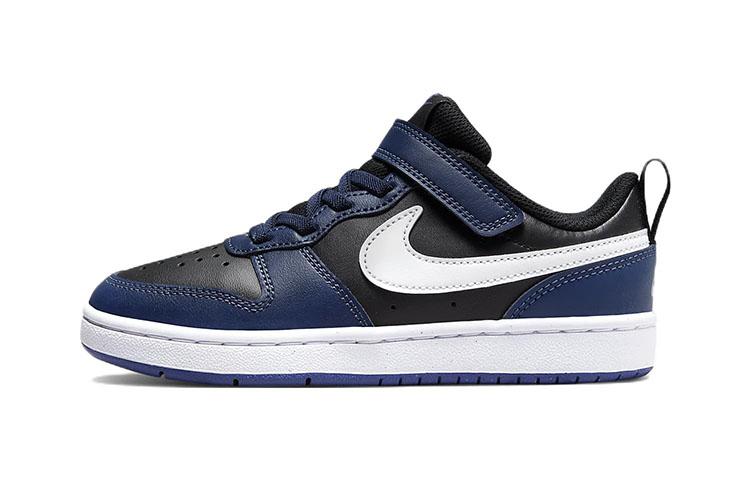 Nike Court Borough Low 2 Midnight Navy Black White PS BQ5451-404 32
Nike Court Borough Low 2 Midnight Navy Black White PS BQ5451-404 32
