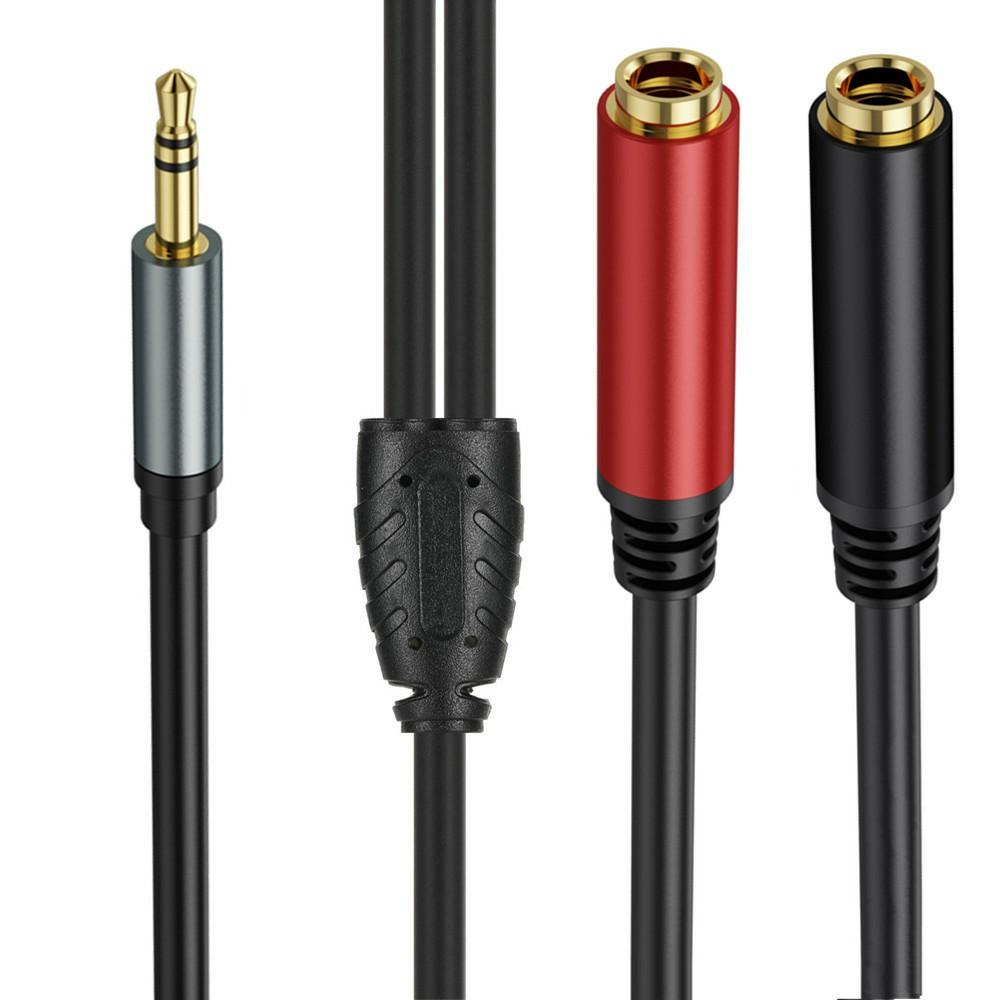 2m 3.5mm Male Stereo TRS to Two 6.35mm 1/4 Inch TS Female Stereo Breakout Cable Y Splitter Cable As Shown A
2m 3.5mm Male Stereo TRS to Two 6.35mm 1/4 Inch TS Female Stereo Breakout Cable Y Splitter Cable As Shown A