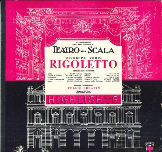 LP Record TULLIO SERAFIN Verdi Rigoletto Highlights 35518 ANGEL 1958 US Classical Used
LP Record TULLIO SERAFIN Verdi Rigoletto Highlights 35518 ANGEL 1958 US Classical Used