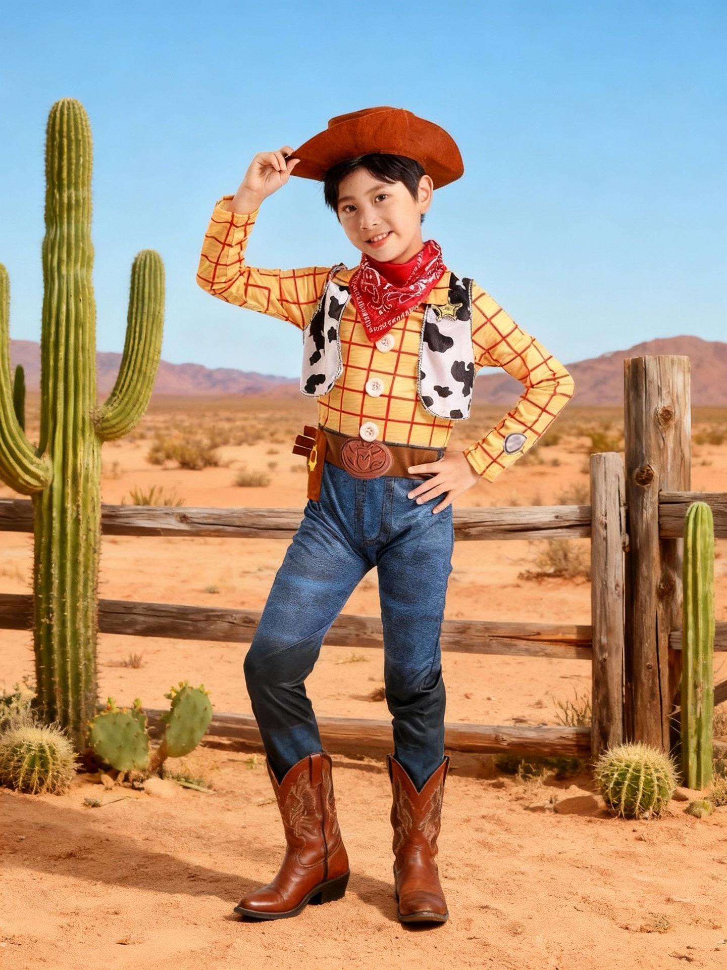 Kids Toy Story Woody Cowboy Costume for Halloween Small
Kids Toy Story Woody Cowboy Costume for Halloween Small