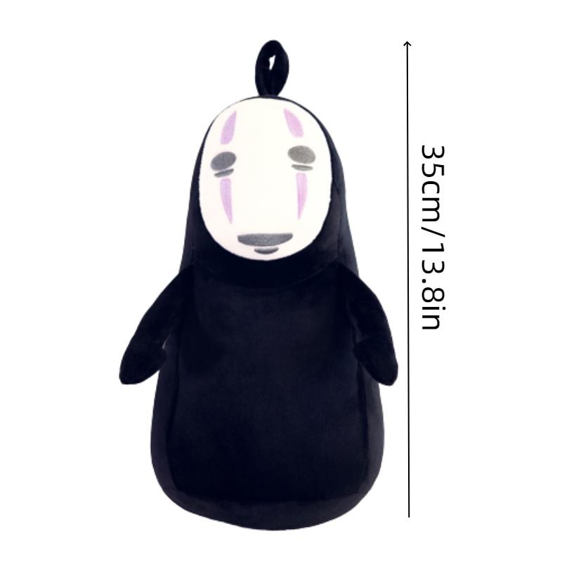 Creative Miyazaki s Spirited Away No Face Plush Toy Doll With Logo Print Cartoon Style Stuffed Figure 35cm/13.78in фіолетовий
Creative Miyazaki s Spirited Away No Face Plush Toy Doll With Logo Print Cartoon Style Stuffed Figure 35cm/13.78in фіолетовий