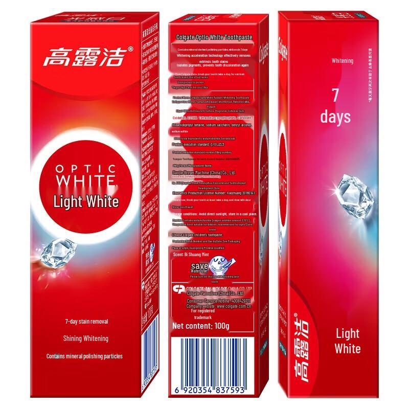 Colgate Optic White Sparkling White Toothpaste
Colgate Optic White Sparkling White Toothpaste