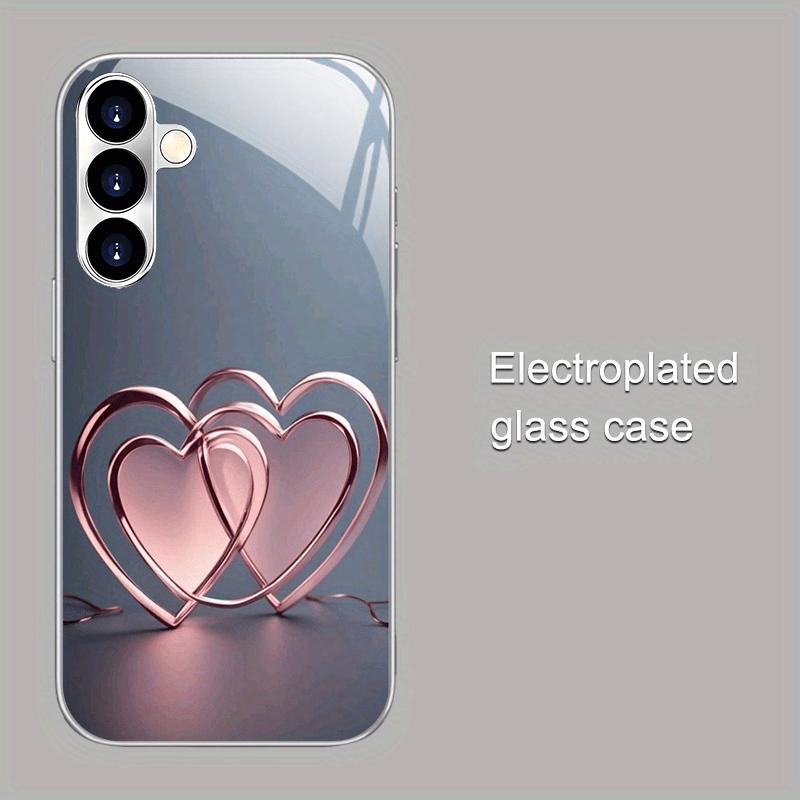 Love pattern silver plated glass phone case suitable for Samsung GalaxyS26 S25 S24 S22 S21 S20FE/Ultra/Plus anti drop back cover Galaxy S25
Love pattern silver plated glass phone case suitable for Samsung GalaxyS26 S25 S24 S22 S21 S20FE/Ultra/Plus anti drop back cover Galaxy S25