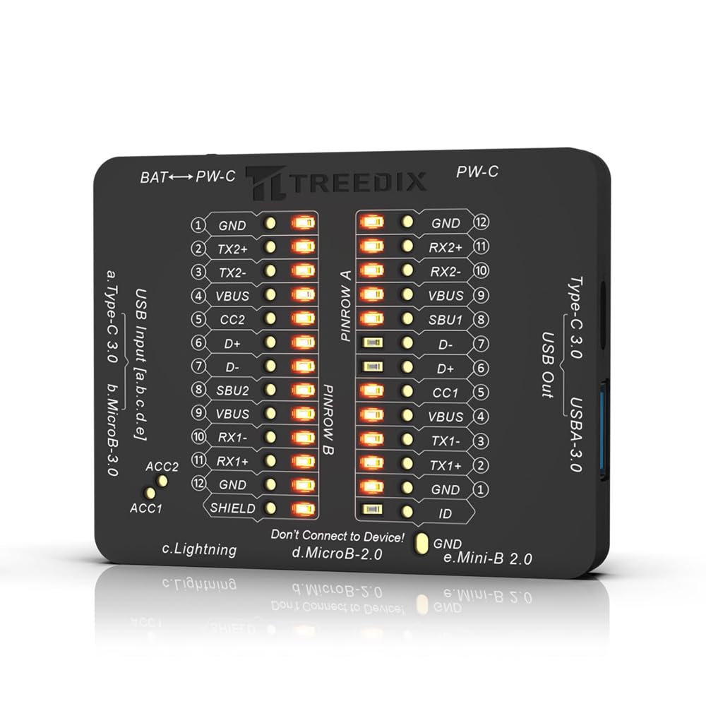 Проверка USB-кабелей Treedix: Производительность, Проверка на разрывы соединения, Компактный, Совместим с Type C, Type A, Micro B, Mini B и Lightning
Проверка USB-кабелей Treedix: Производительность, Проверка на разрывы соединения, Компактный, Совместим с Type C, Type A, Micro B, Mini B и Lightning
